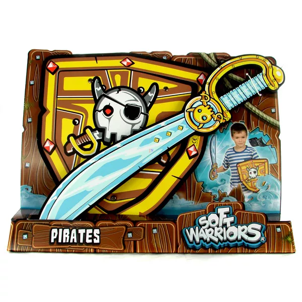 Soft Warriors - Set sabie şi scut pirat