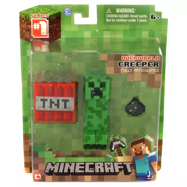 Minecraft: Creeper figura kiegészítőkkel