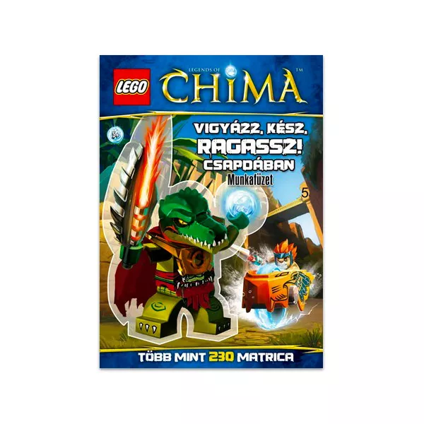 LEGO CHIMA: Csapdában foglalkoztató füzet