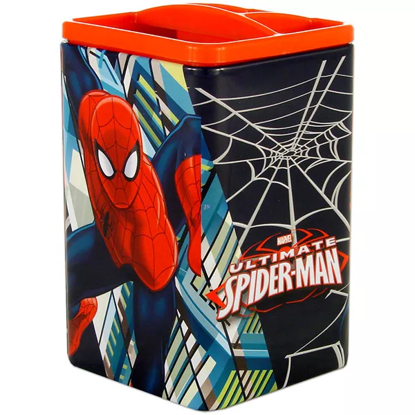Pókember: Ultimate Spider-Man asztali fém tolltartó