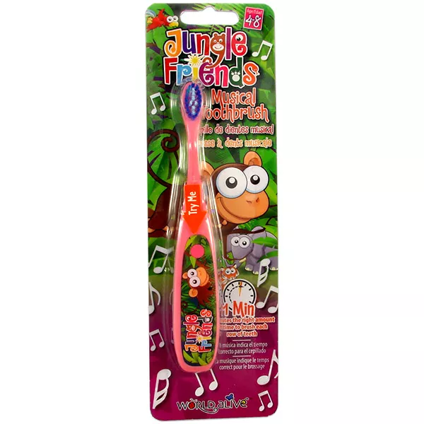 Dzsungel barátok zenélő fogkefe - majom