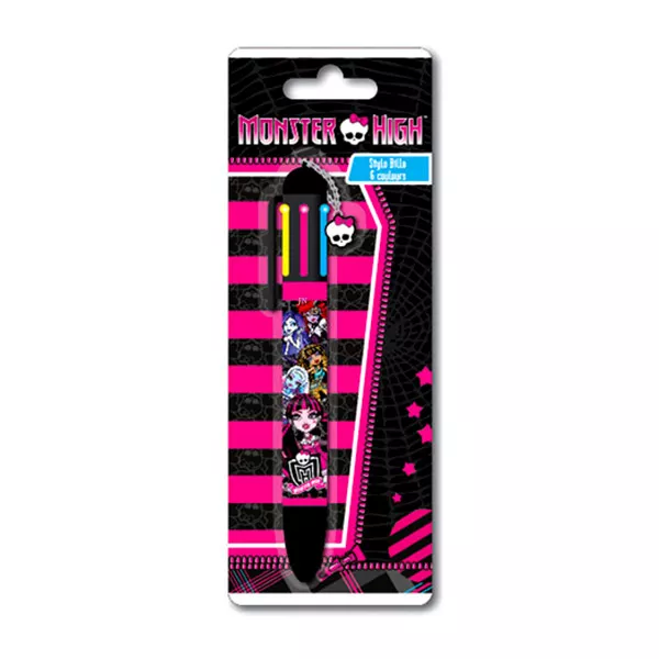 Monster High: Sokszínű golyóstoll
