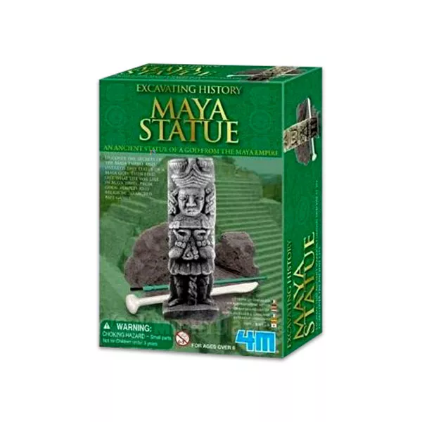 Maja szobor régészeti játék
