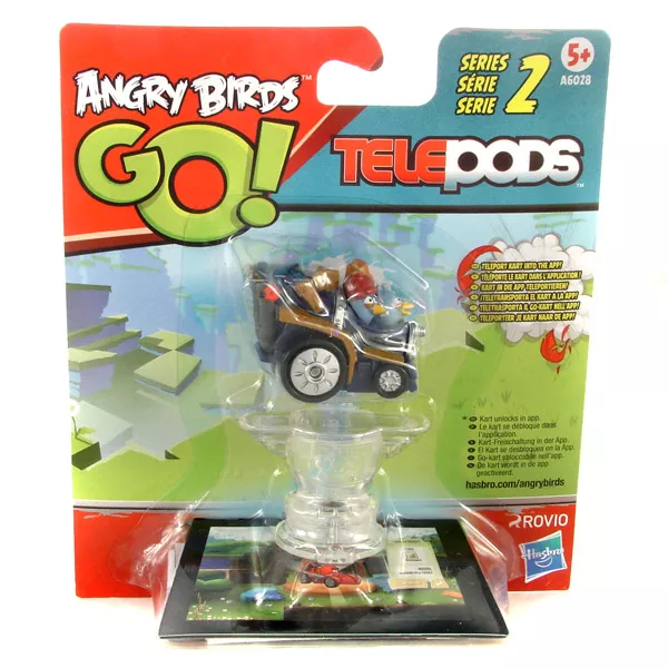 Angry Birds GO: Telepods autós figurák 2. évad - kék madár