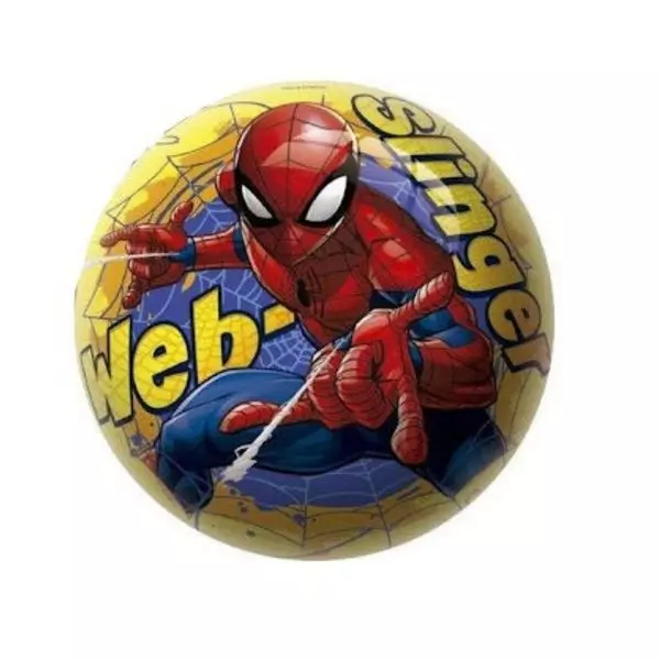 Spider-Man: minge de cauciuc galben - 23 cm