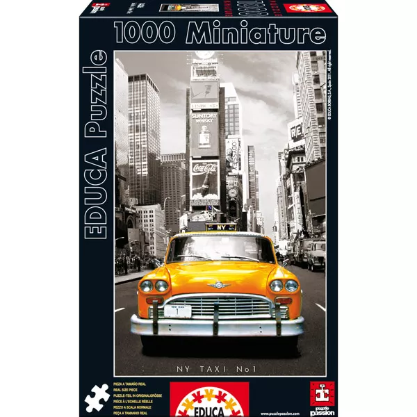 New York Taxi 1000 db-os miniatűr puzzle