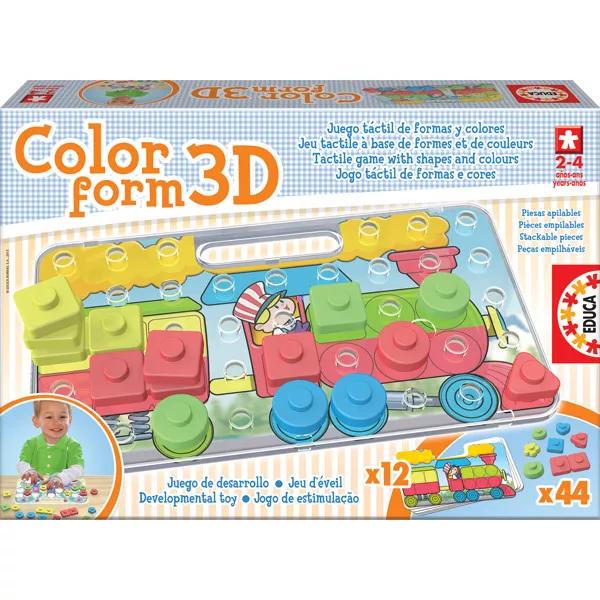 Color Form 3D szín és formaválogató játék