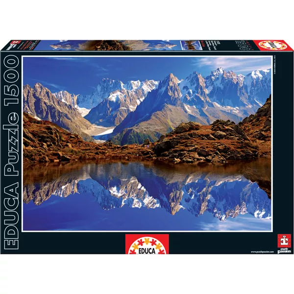 A franciaországi Mont Blanc 1500 db-os puzzle