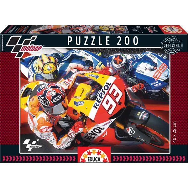 MotoGP motorverseny 200 db-os puzzle