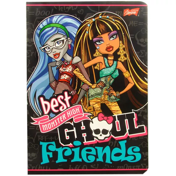 Monster High: A5-ös vonalas 2. osztályos füzet - Best Ghoul Friends 16-32