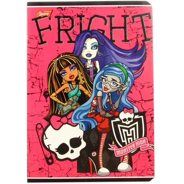 Monster High: A5-ös vonalas 1. osztályos füzet - Fright 14-32