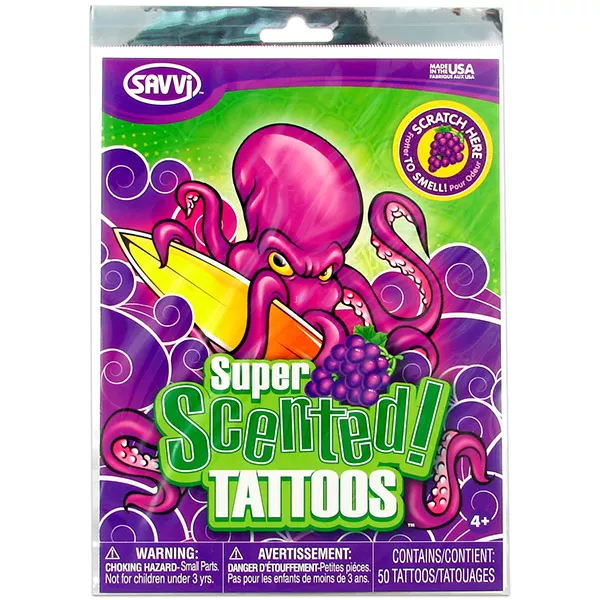Scentos: Illatos tetoválás - szörny minták