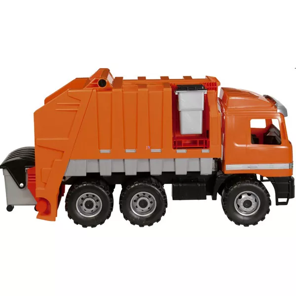 Óriás kukásautó - 74 cm, narancssárga