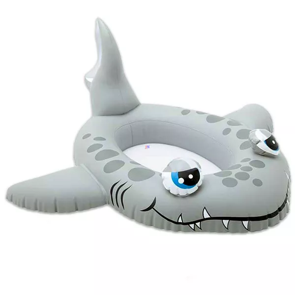 Barcă gonflabilă pentru copii - rechin gri