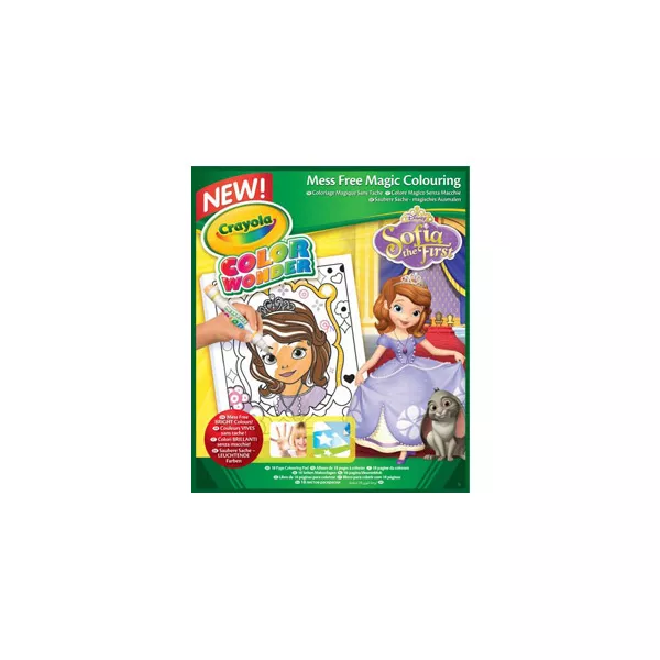Crayola: Disneyjeve princese - Sofia Prva pobarvanka Color Wonder