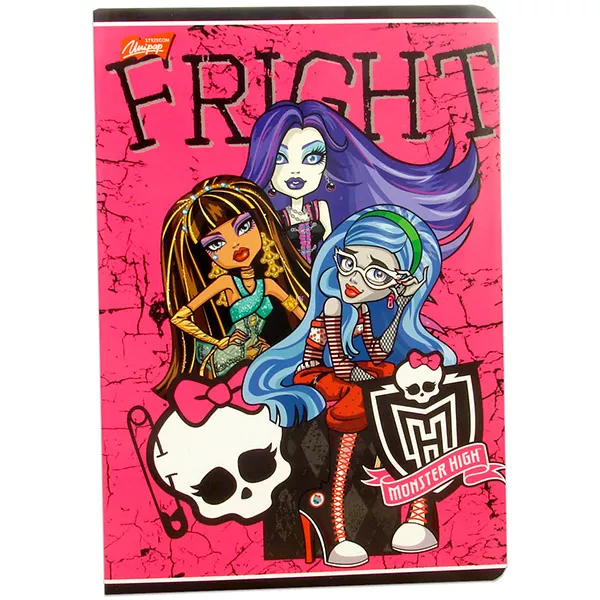 Monster High: A5-ös vonalas 3. osztályos füzet - Fright 12-32