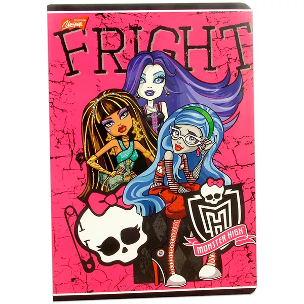 Monster High: A5-ös négyzetrácsos füzet - Fright 27-32