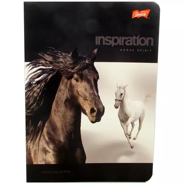 Inspiration lovas A5-ös négyzetrácsos füzet - többféle 27-32