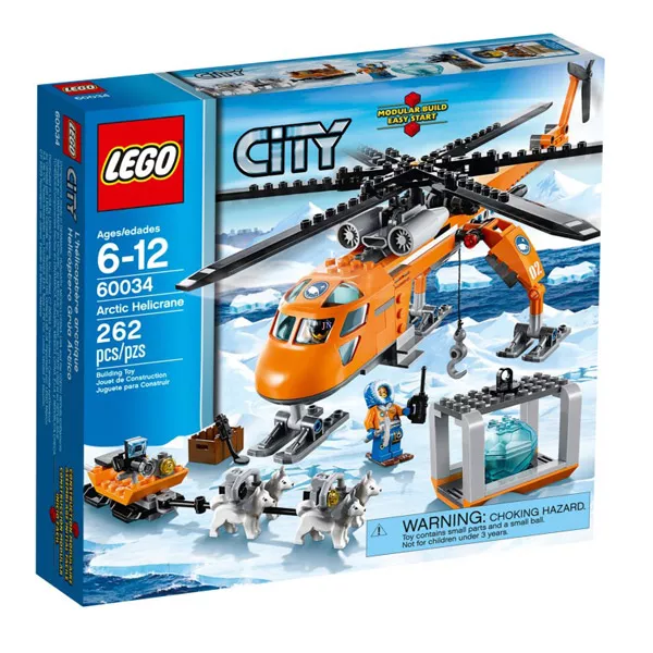 LEGO CITY: Sarki emelőhelikopter 60034