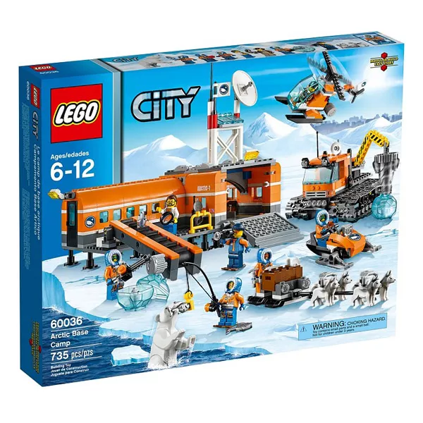 LEGO CITY: Sarki alaptábor 60036 - CSOMAGOLÁSSÉRÜLT