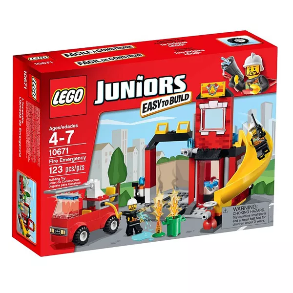 LEGO JUNIORS: Tűzoltó rohamkocsi 10671