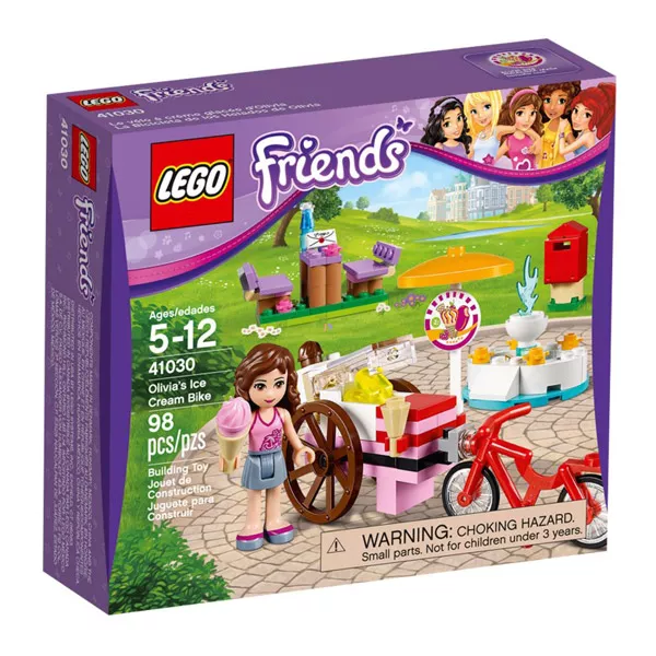 LEGO FRIENDS: Olivia fagylaltos bringája 41030