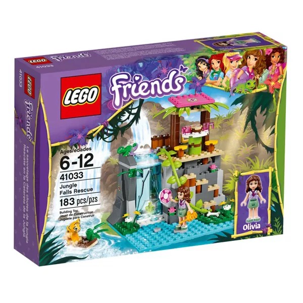 LEGO FRIENDS: Dzsungelvízesés mentőakció 41033