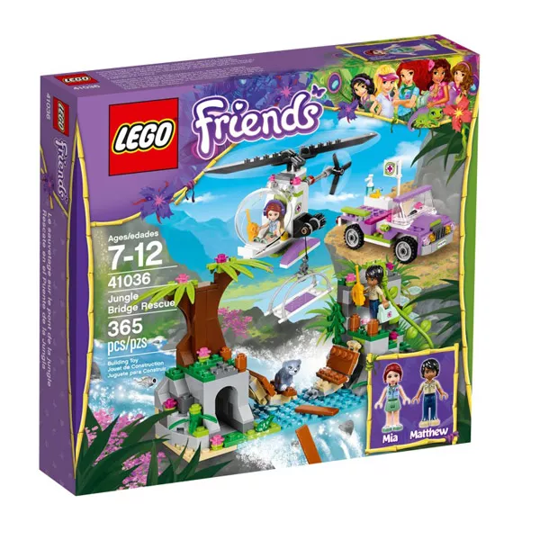 LEGO FRIENDS: Mentés a dzsungelhídon 41036
