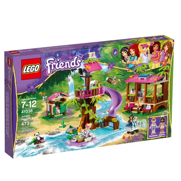 LEGO FRIENDS: Mentőbázis a dzsungelben 41038