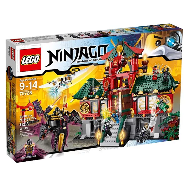 LEGO NINJAGO: Csata Ninjago City-ért 70728