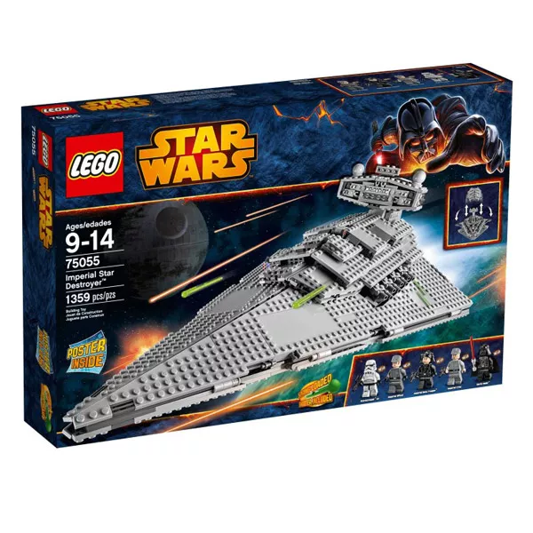 LEGO STAR WARS: Imperial Star Destroyer csillagromboló 75055