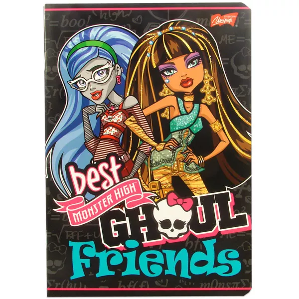 Monster High: A5-ös vonalas 3. osztályos füzet - Best Ghoul Friends 12-32