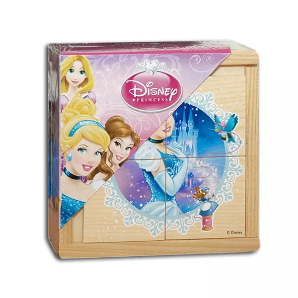 Disney hercegnők fa puzzle
