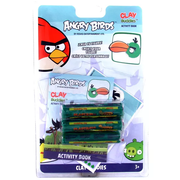 Angry Birds: Gyurma madár készítő szett - tukán - CSOMAGOLÁSSÉRÜLT