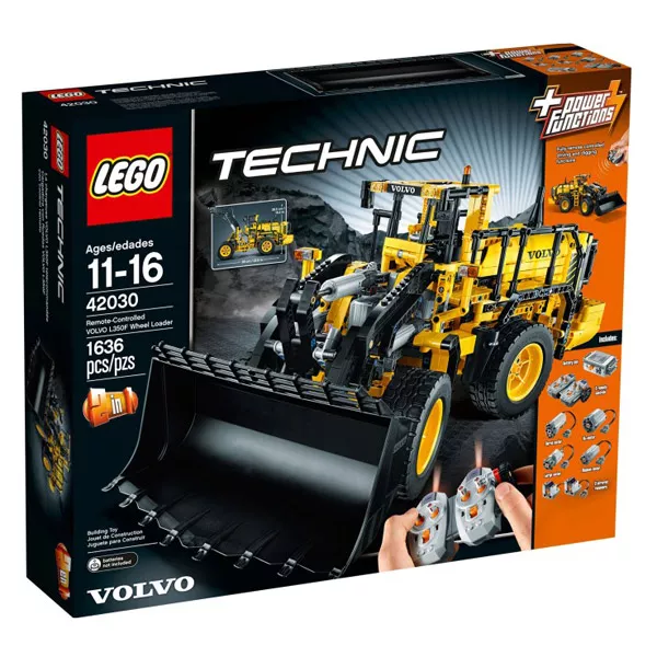 LEGO TECHNIC: Távirányítású VOLVO L350F markológép 42030