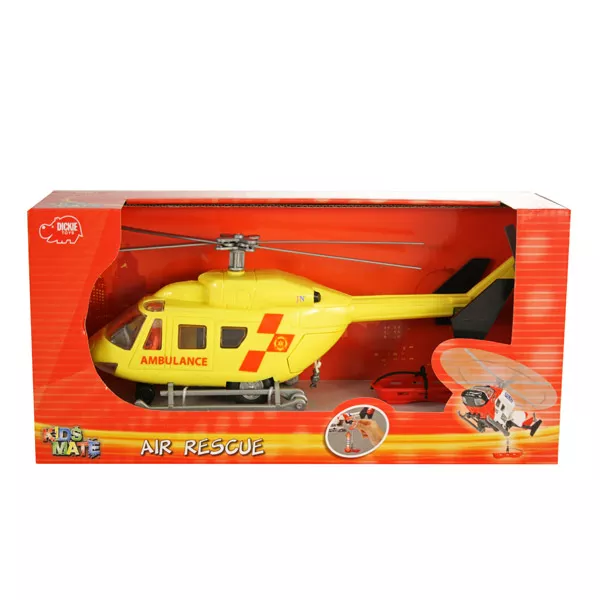 Air Rescue helikopter - mentő, sárga