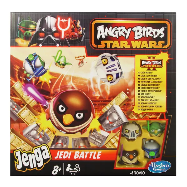Angry Birds Star Wars: Jenga Jedi csata társasjáték