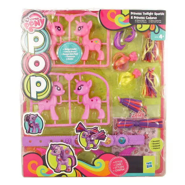 My Little Pony: Set POP deluxe - Prinţesele Twilight Sparkle şi Cadance