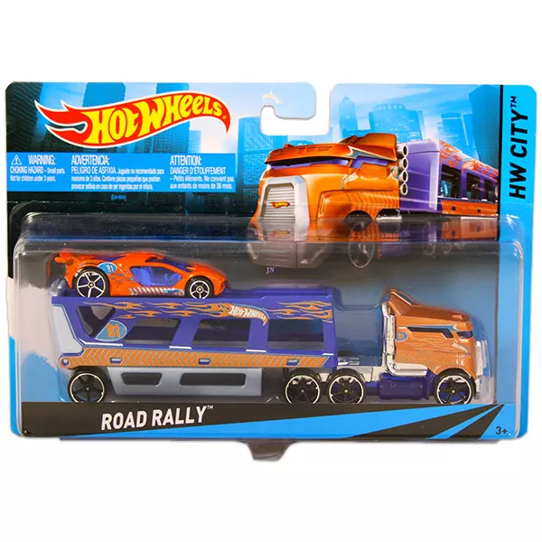 Hot Wheels City: Road Rally autószállító kamion