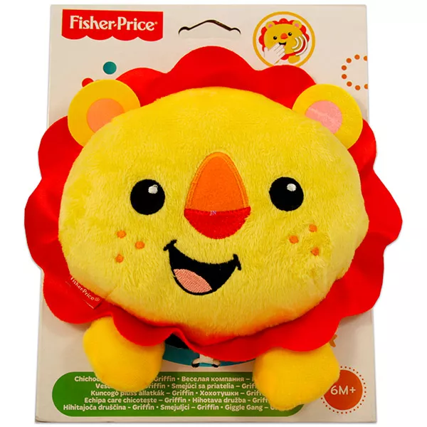 Fisher-Price: Kuncogó plüss pajtások - oroszlán