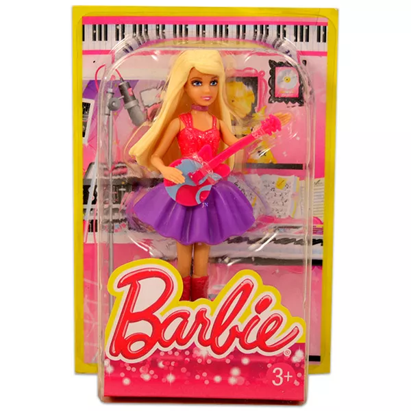 Barbie: Lehetnék - gitáros mini baba