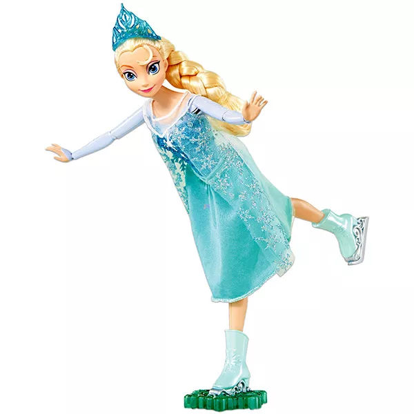 Prinţesele Disney: Frozen - Păpuşa Elsa Patinatoare