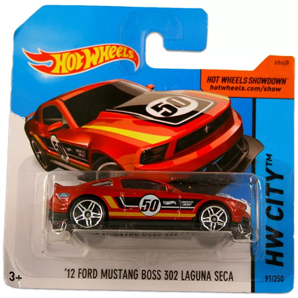Hot Wheels City: 12 Ford Mustang Boss 302 Laguna Seca kisautó