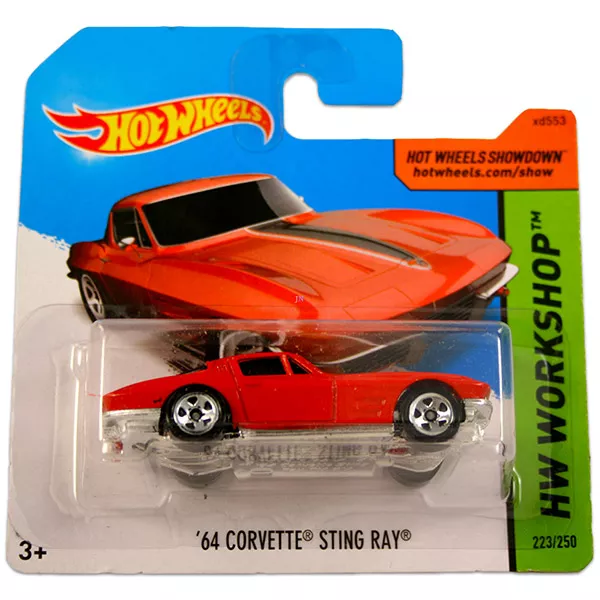 Hot Wheels Workshop: 64 Corvette Sting Ray kisautó