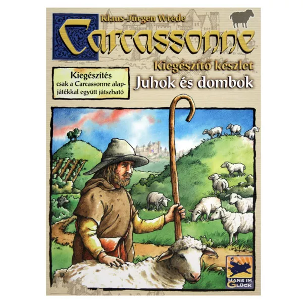 Carcassonne: Juhok és dombok társasjáték