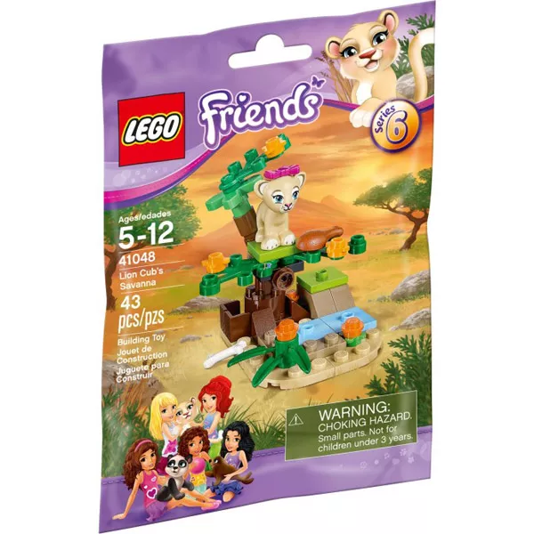 LEGO FRIENDS: Oroszlánkölyök szavannája 41048