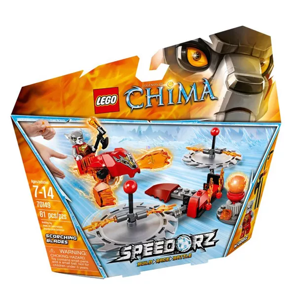LEGO CHIMA: Perzselő pengék 70149