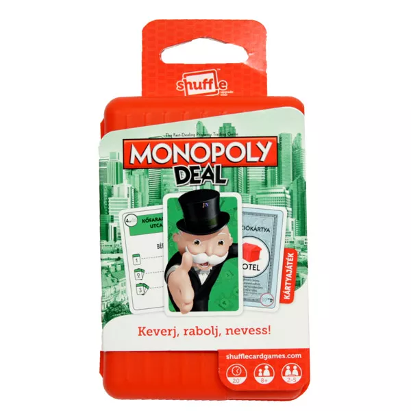 Monopoly Deal mini kártyajáték