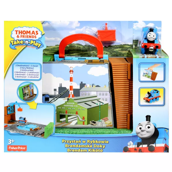 Thomas: Brendam kikötő Thomas mozdonnyal (TA-TP)
