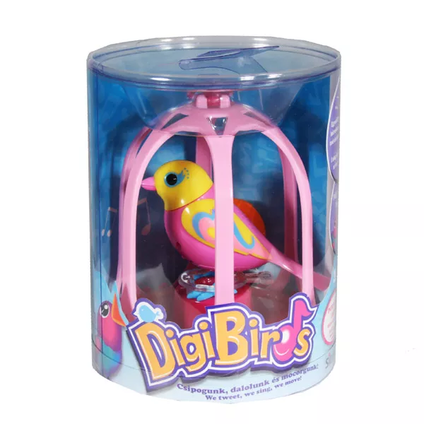 Digibirds: Kalitkában - pink-sárga, Juliet